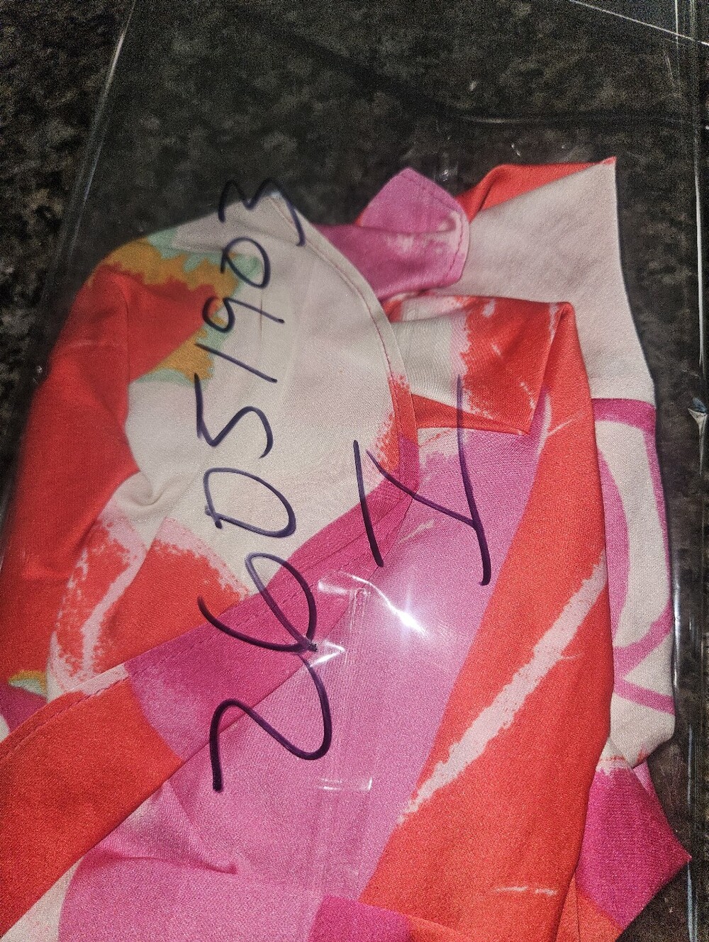Natori Silk Floral Slip Dress Pink Red White Size Large Never Worn - Picture 7 of 7